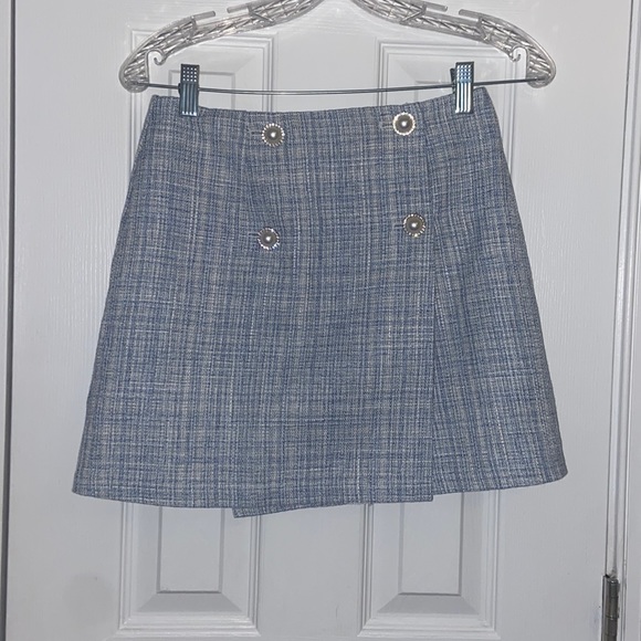 Glassons Skirts Glassons Button Plaid Mini Skirt Poshmark